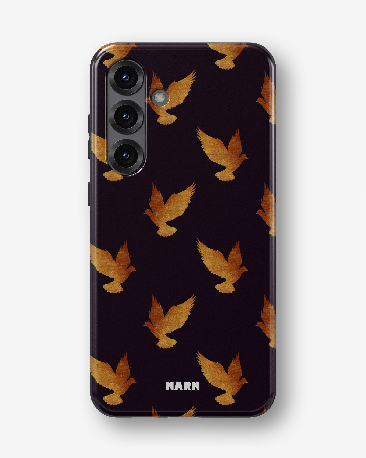 Samsung Galaxy A36 Tough Case – Royal Doves - View 1