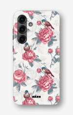 Samsung Galaxy A36 Tough Case – Birds Among Roses - View 1