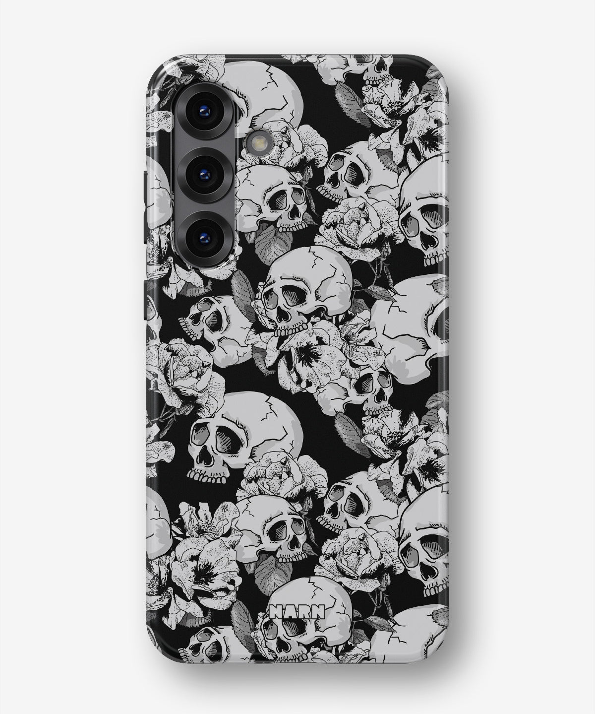 Samsung Galaxy A36 Tough Case – Skull Garden - View 1