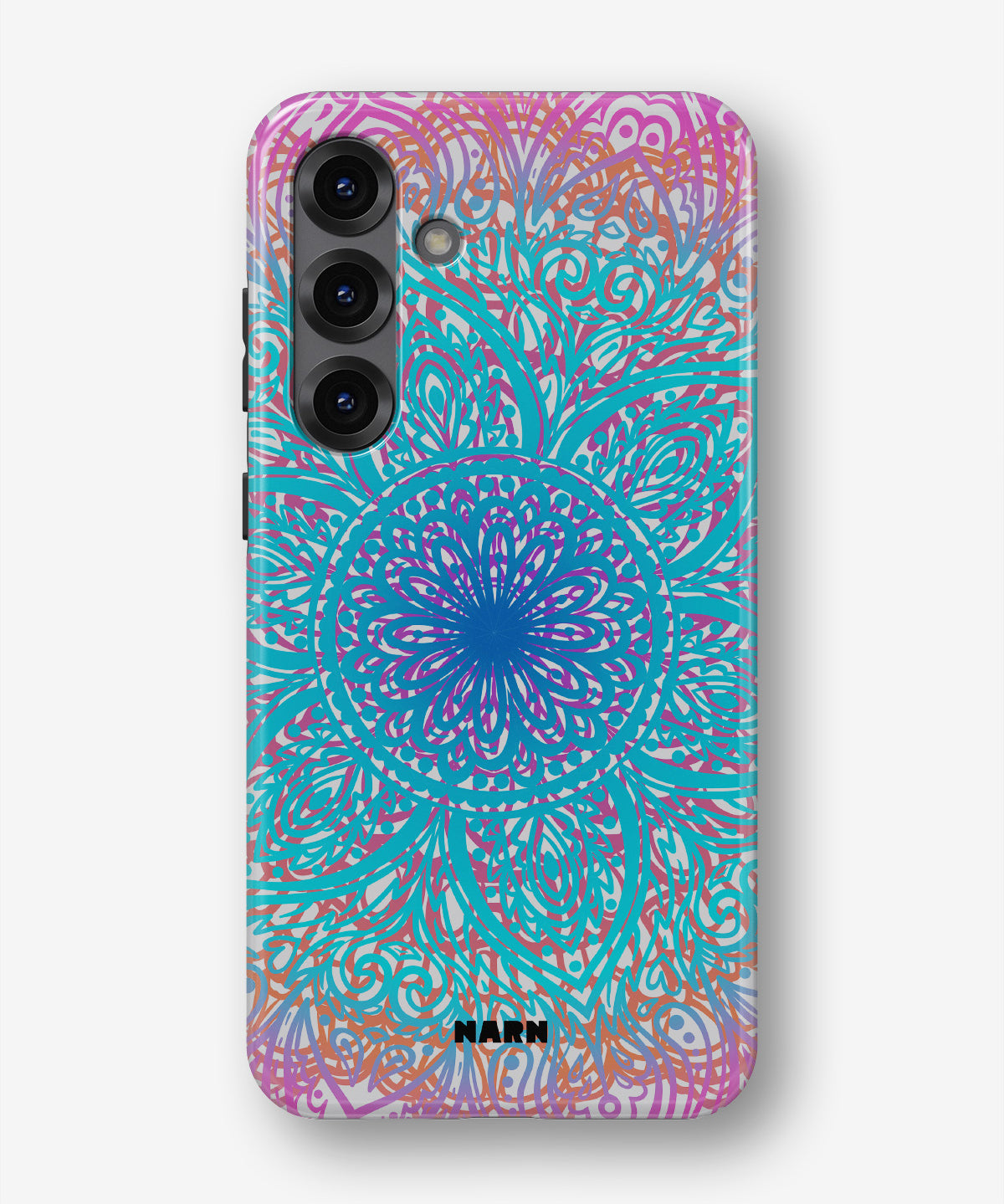 Samsung Galaxy A36 Tough Case – Pastel Mandala - View 1