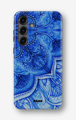 Samsung Galaxy A36 Tough Case – Blue Vintage - View 1