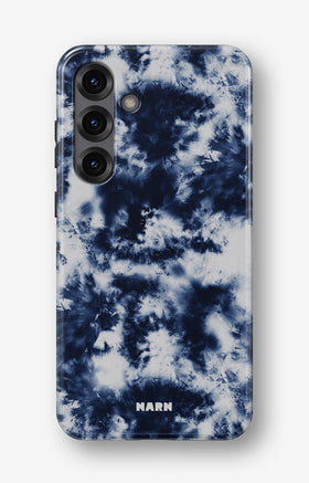 Samsung Galaxy A36 Tough Case – Tie Dye Blue - View 1