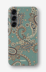 Samsung Galaxy A36 Tough Case – Paisley Green - View 1