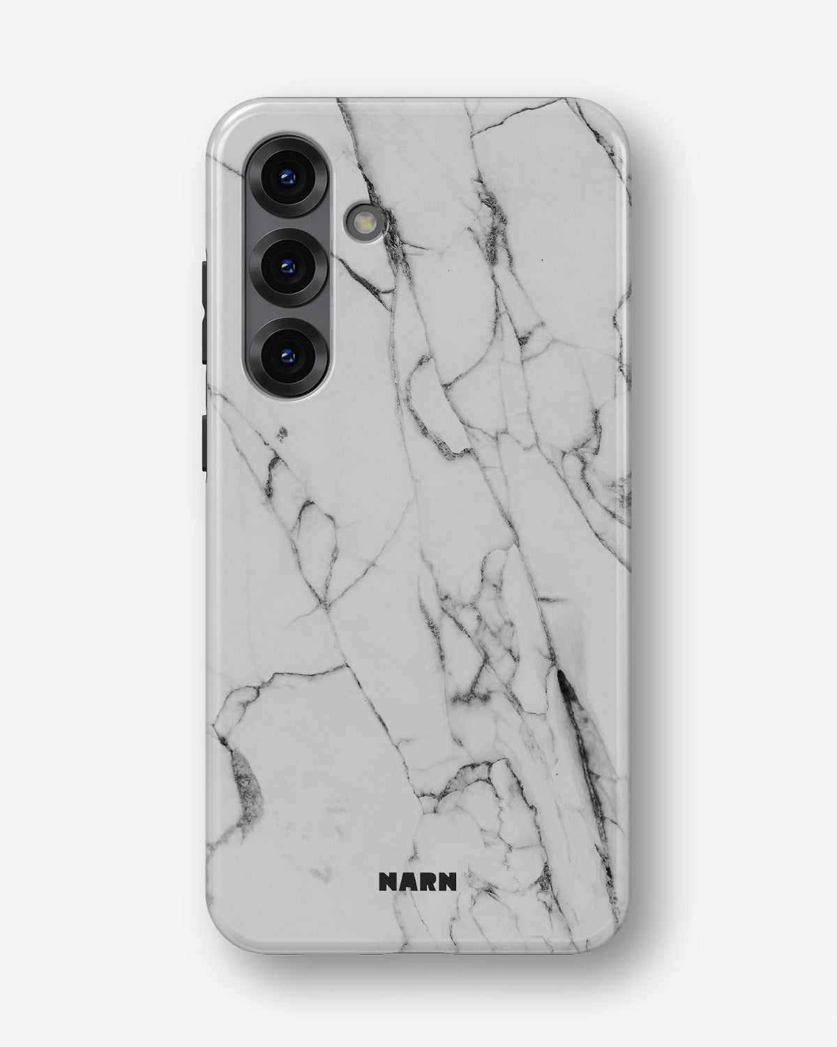 Samsung Galaxy A36 Tough Case – Milky Marble - View 1