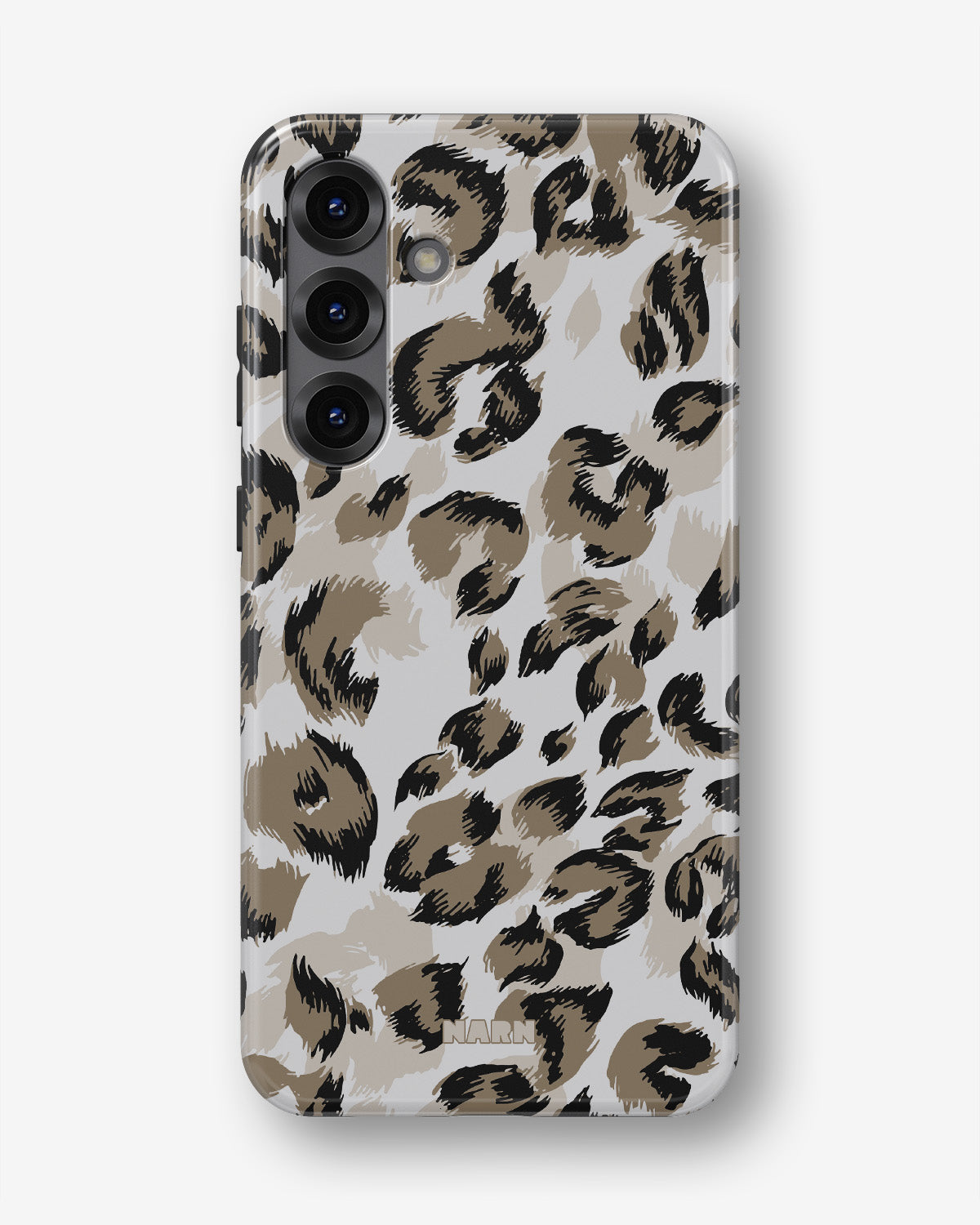 Samsung Galaxy A36 Tough Case – Snow Leopard - View 1