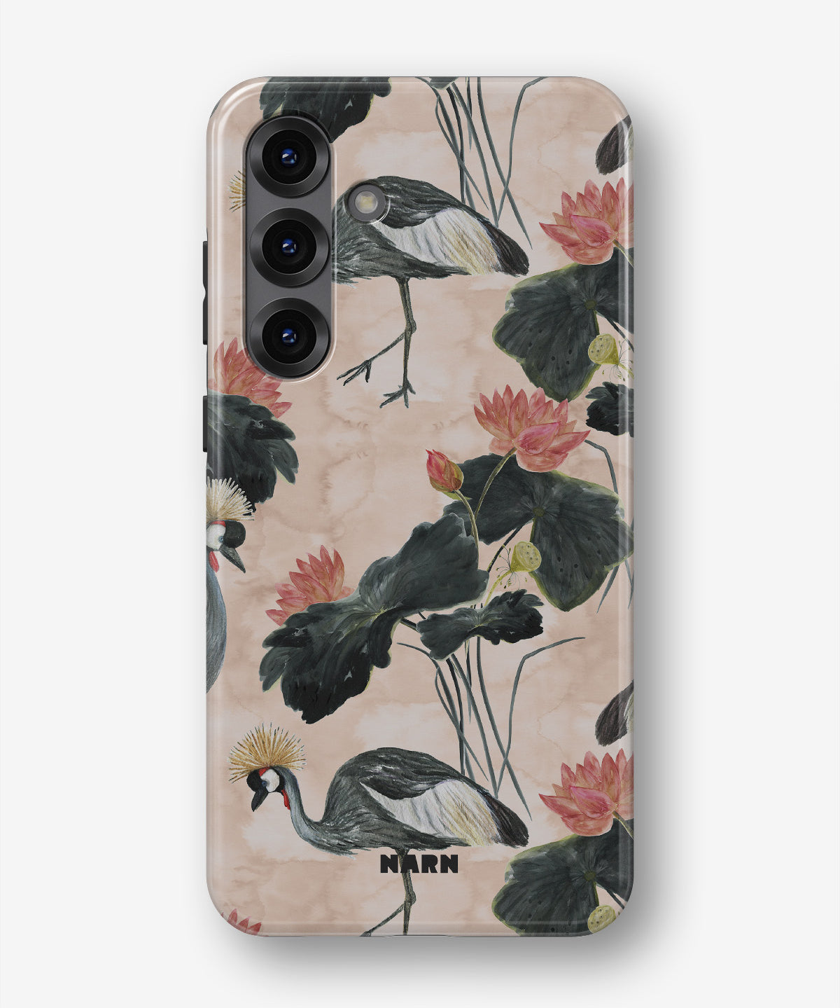 Samsung Galaxy A36 Tough Case – Crowned Bird - View 1