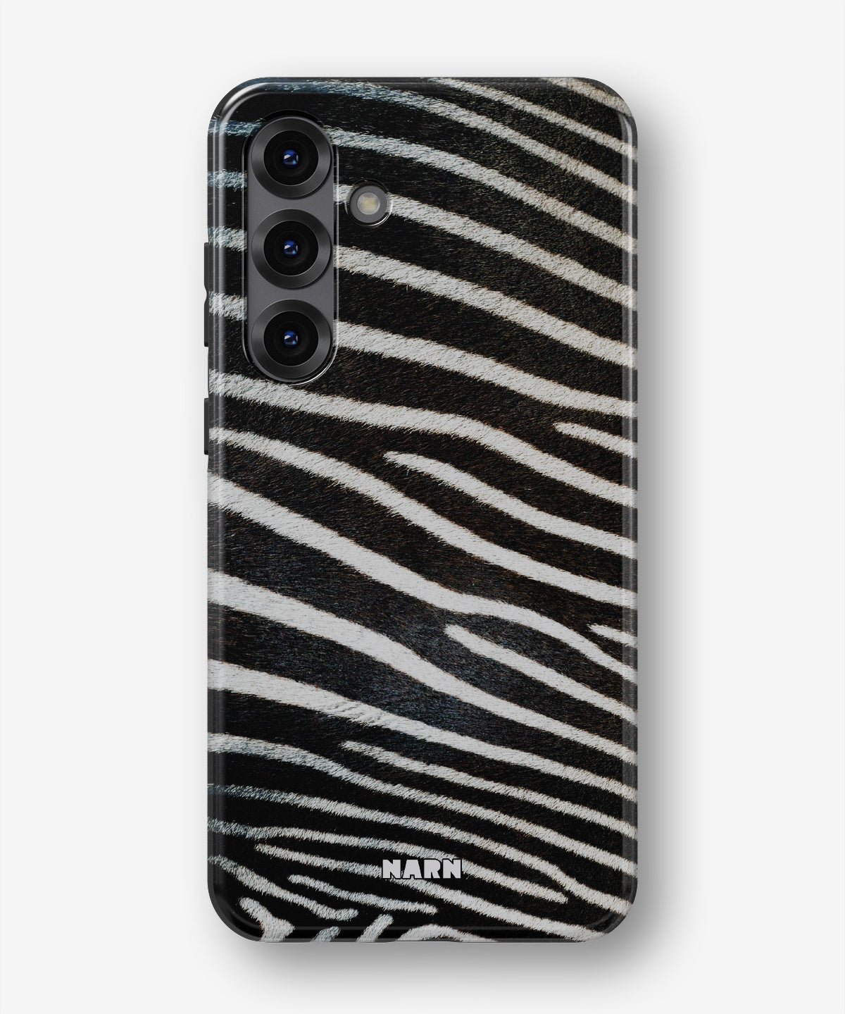 Samsung Galaxy A36 Tough Case – Zebra Stripe - View 1