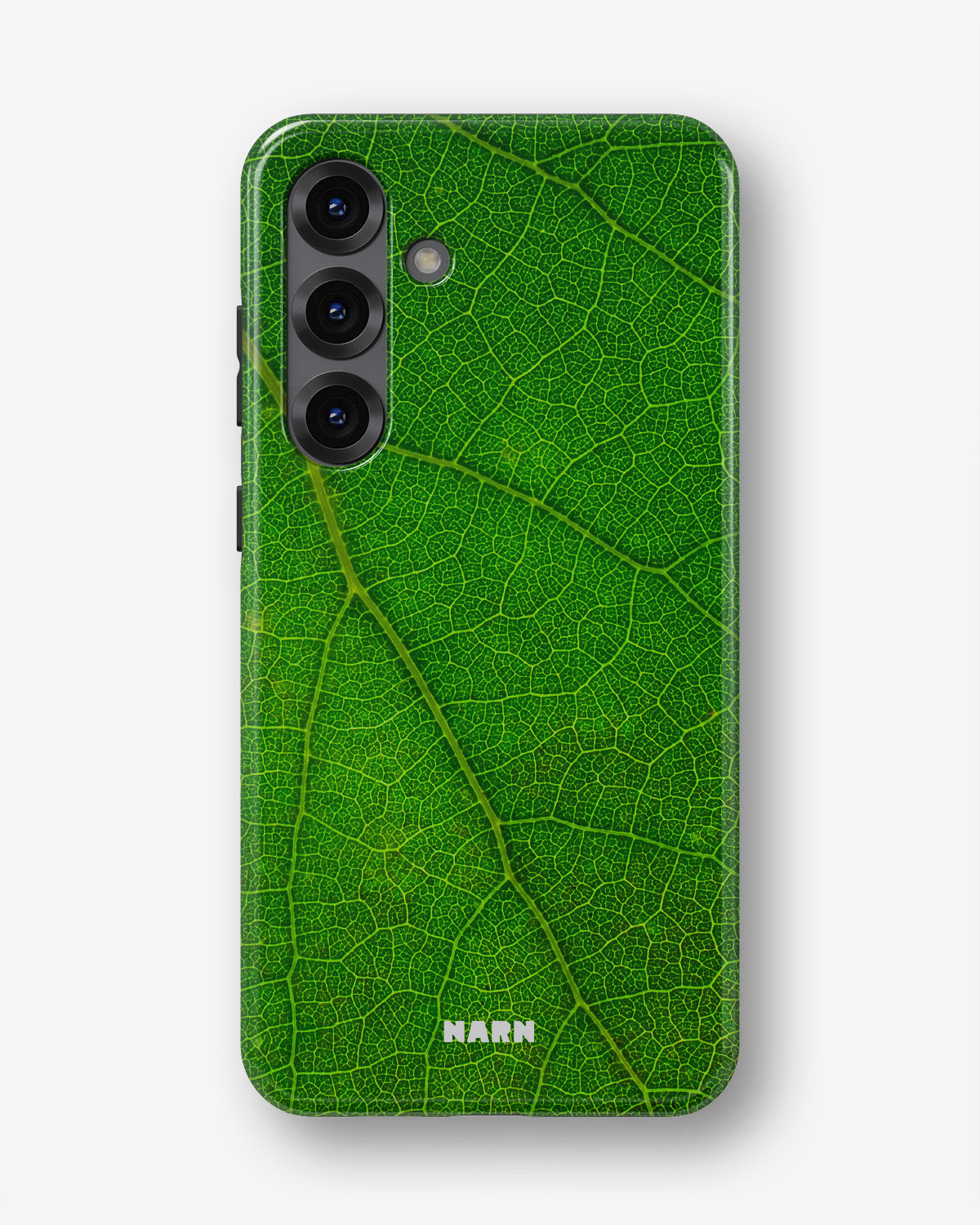Samsung Galaxy A36 Tough Case – Green Leafy - View 1