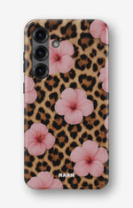 Samsung Galaxy A36 Tough Case – Leopard Flower - View 1