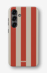 Samsung Galaxy A36 Tough Case – Sunset Stripes - View 1