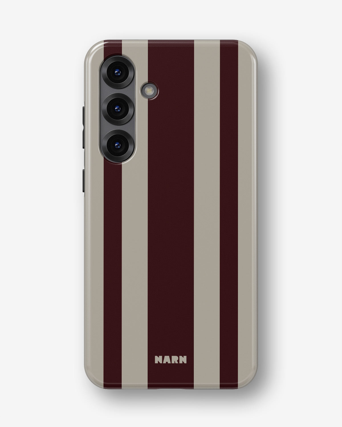 Samsung Galaxy A36 Tough Case – Bordeaux Stripe - View 1