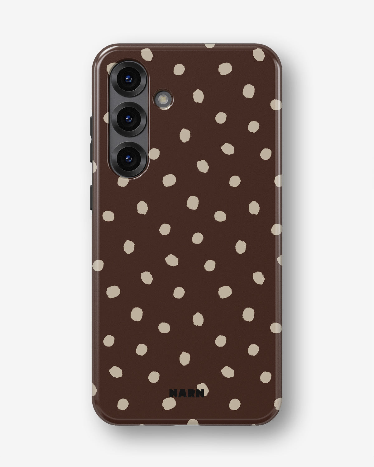 Samsung Galaxy A36 Tough Case – Choco Dots - View 1