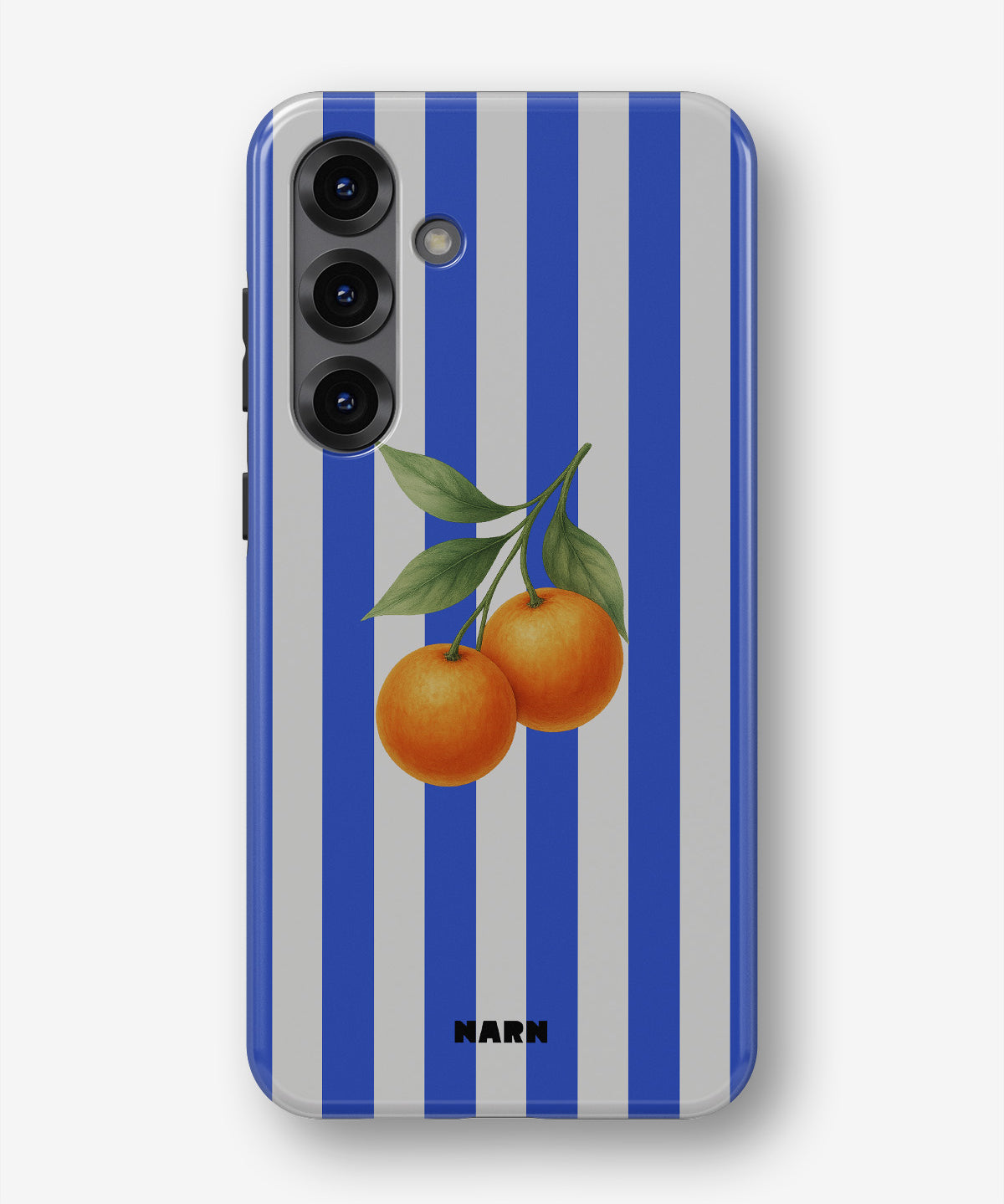 Samsung Galaxy A36 Tough Case – Orange Stripes - View 1