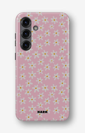 Samsung Galaxy A36 Tough Case – Pink Daisy - View 1