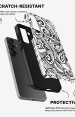 Samsung Galaxy A36 Tough Case – Japanese Pattern - View 2