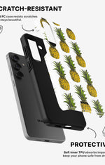 Samsung Galaxy A36 Tough Case – Pineapple Bliss - View 2