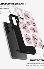Samsung Galaxy A36 Tough Case – Calavera Skulls - View 2