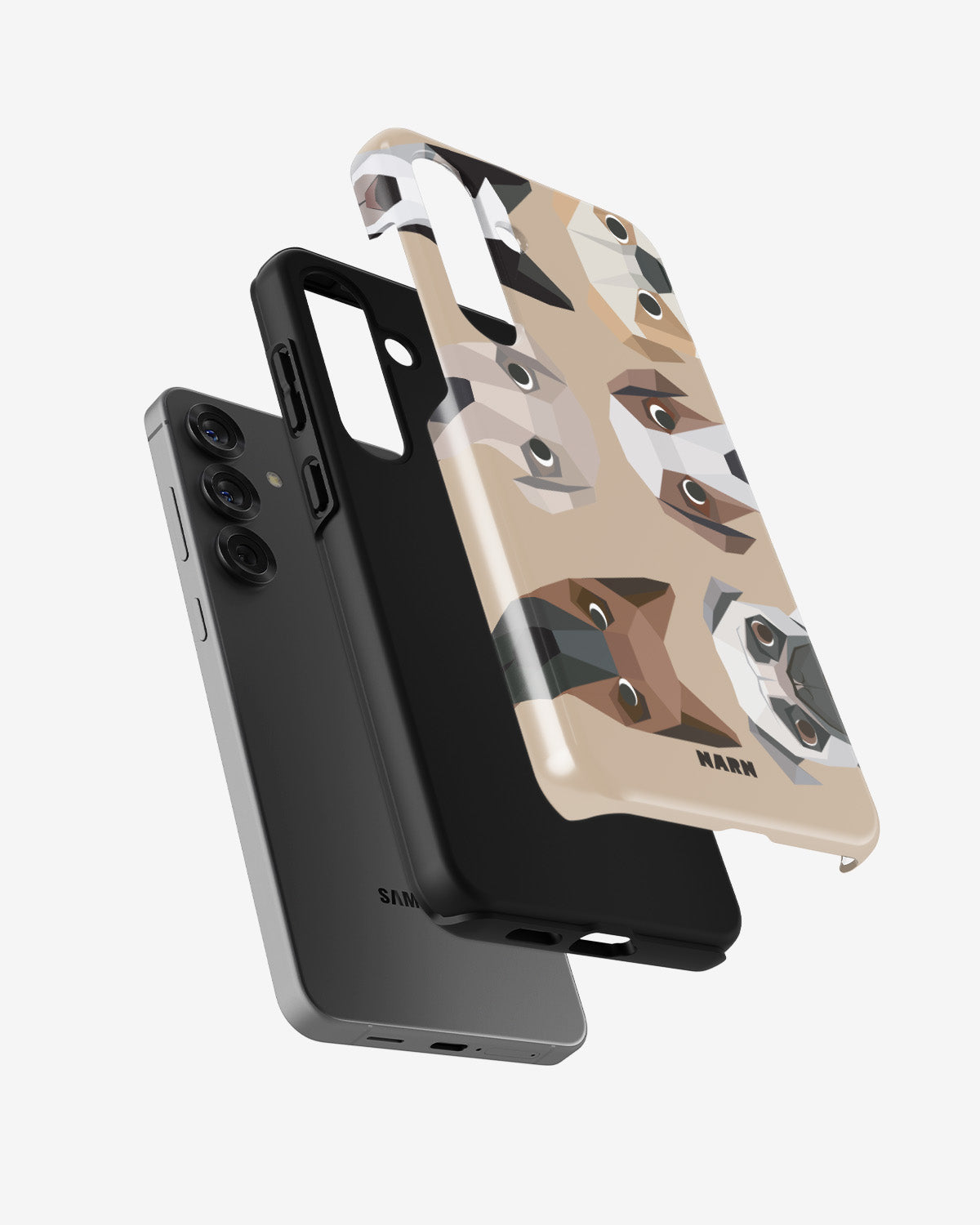 Samsung Galaxy A36 Tough Case – Cute Dogs - View 2