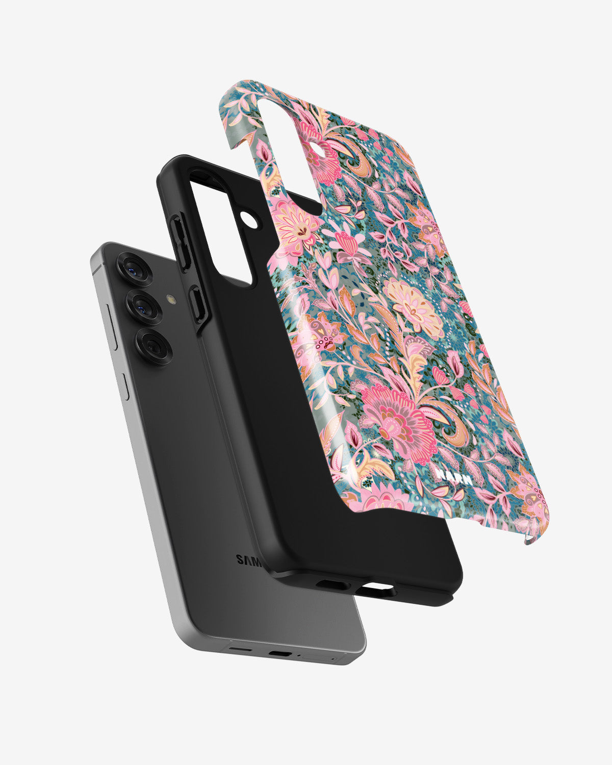 Samsung Galaxy A36 Tough Case – Fantasy Flowers - View 2