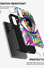 Samsung Galaxy A36 Tough Case – Abstract Eye - View 2