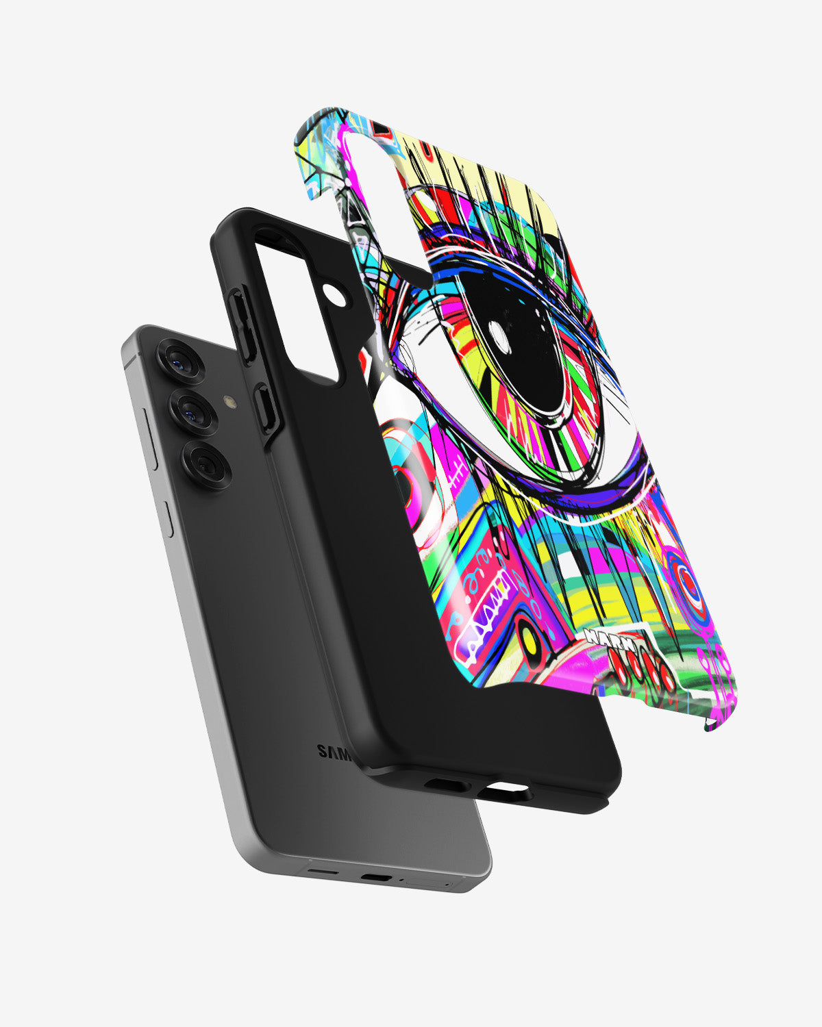 Samsung Galaxy A36 Tough Case – Abstract Eye - View 2