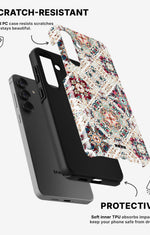Samsung Galaxy A36 Tough Case – Luxury Tile - View 2