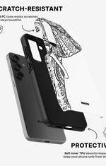 Samsung Galaxy A36 Tough Case – Mandala Elephant - View 2