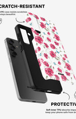 Samsung Galaxy A36 Tough Case – Poppies in Bloom - View 2