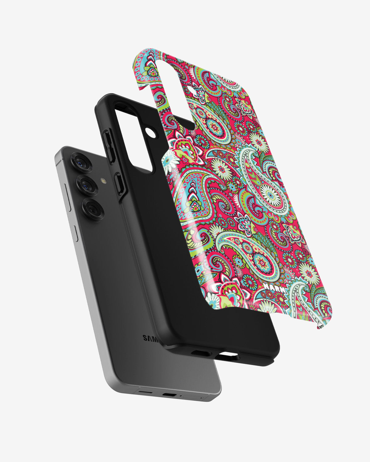Samsung Galaxy A36 Tough Case – Paisley Paradise - View 2