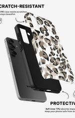 Samsung Galaxy A36 Tough Case – Snow Leopard - View 2