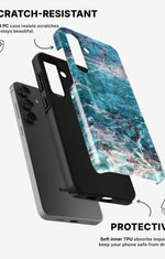 Samsung Galaxy A36 Tough Case – Icy Marble - View 2