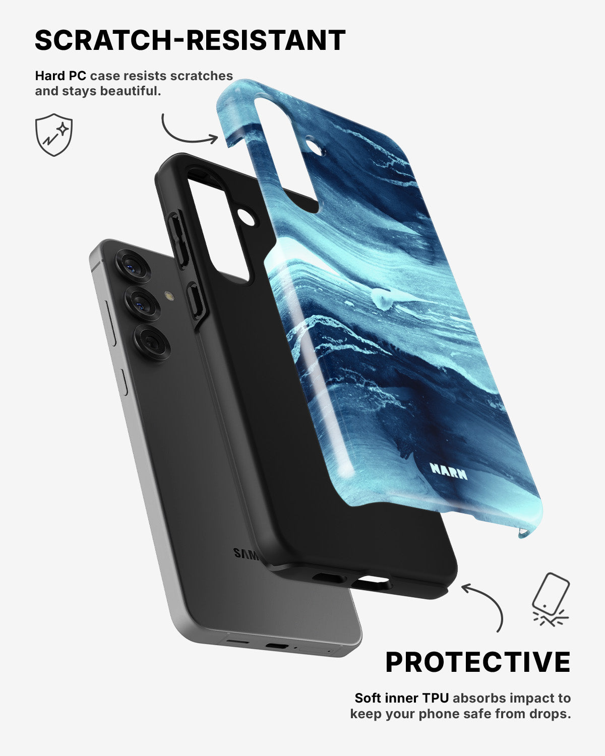 Samsung Galaxy A36 Tough Case – Ocean Dream - View 2