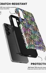 Samsung Galaxy A36 Tough Case – Happy - View 2