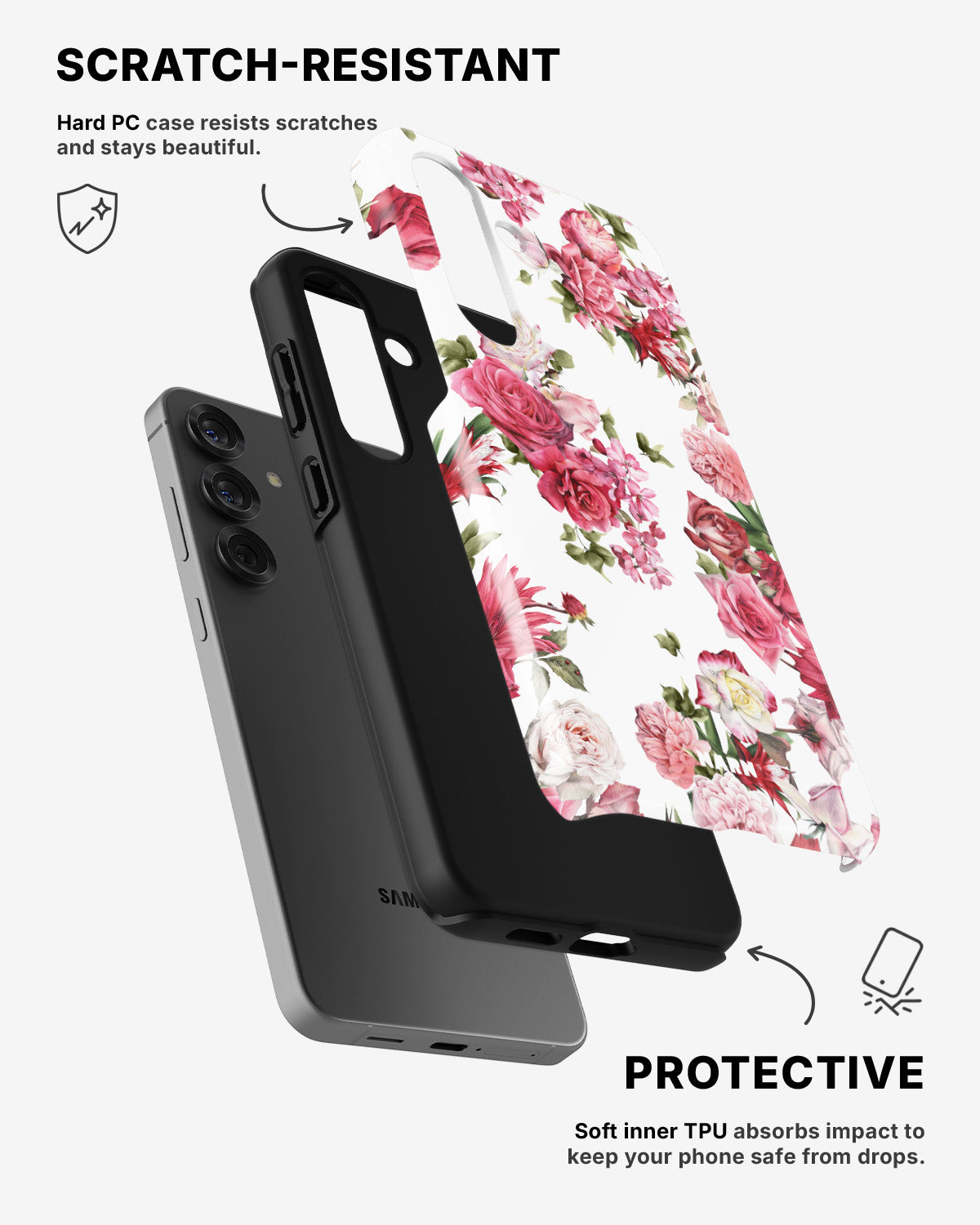 Samsung Galaxy A36 Tough Case – Garden Glow - View 2