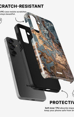 Samsung Galaxy A36 Tough Case – Molten Gold - View 2