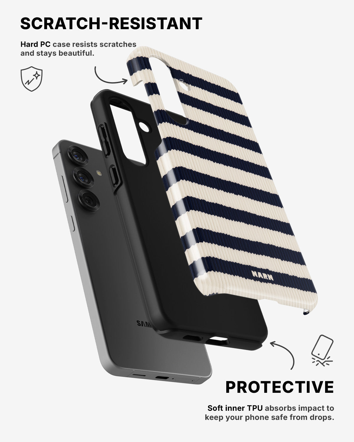 Samsung Galaxy A36 Tough Case – Old Money - View 2