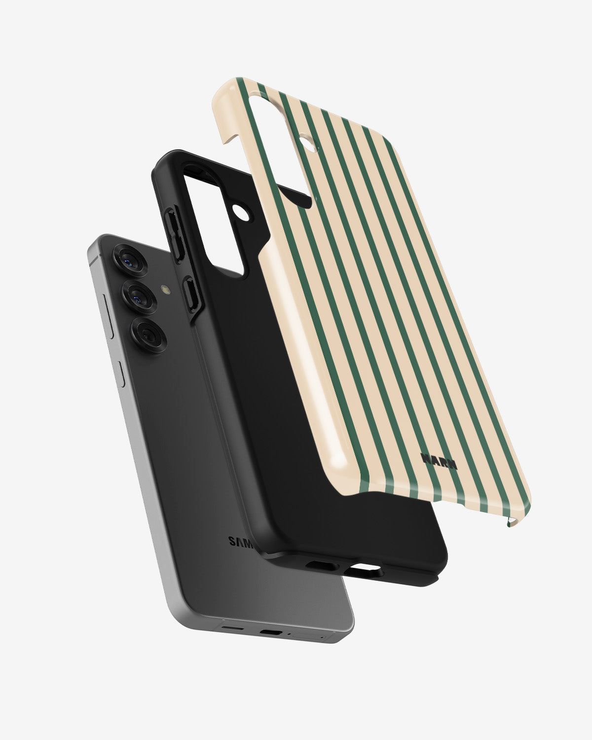 Samsung Galaxy A36 Tough Case – Evergreen Stripe - View 2