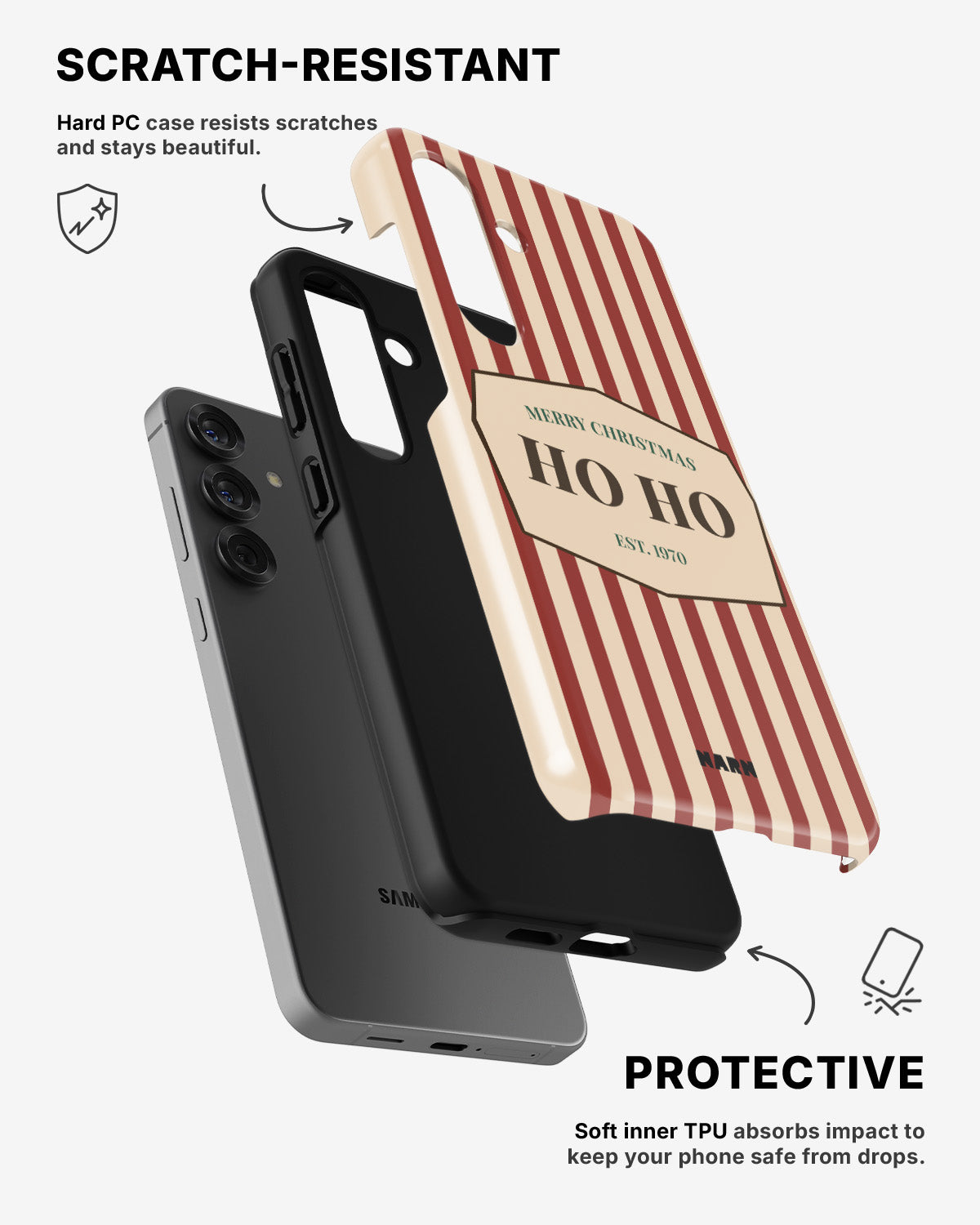 Samsung Galaxy A36 Tough Case – Ho Ho - View 2