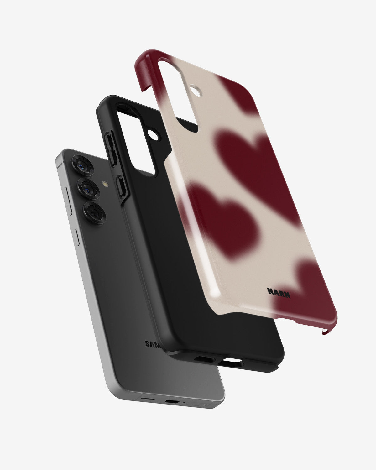 Samsung Galaxy A36 Tough Case – Heartbeat - View 2