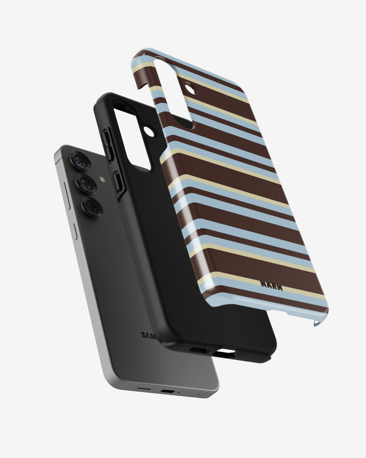 Samsung Galaxy A36 Tough Case – Latte Lines - View 2