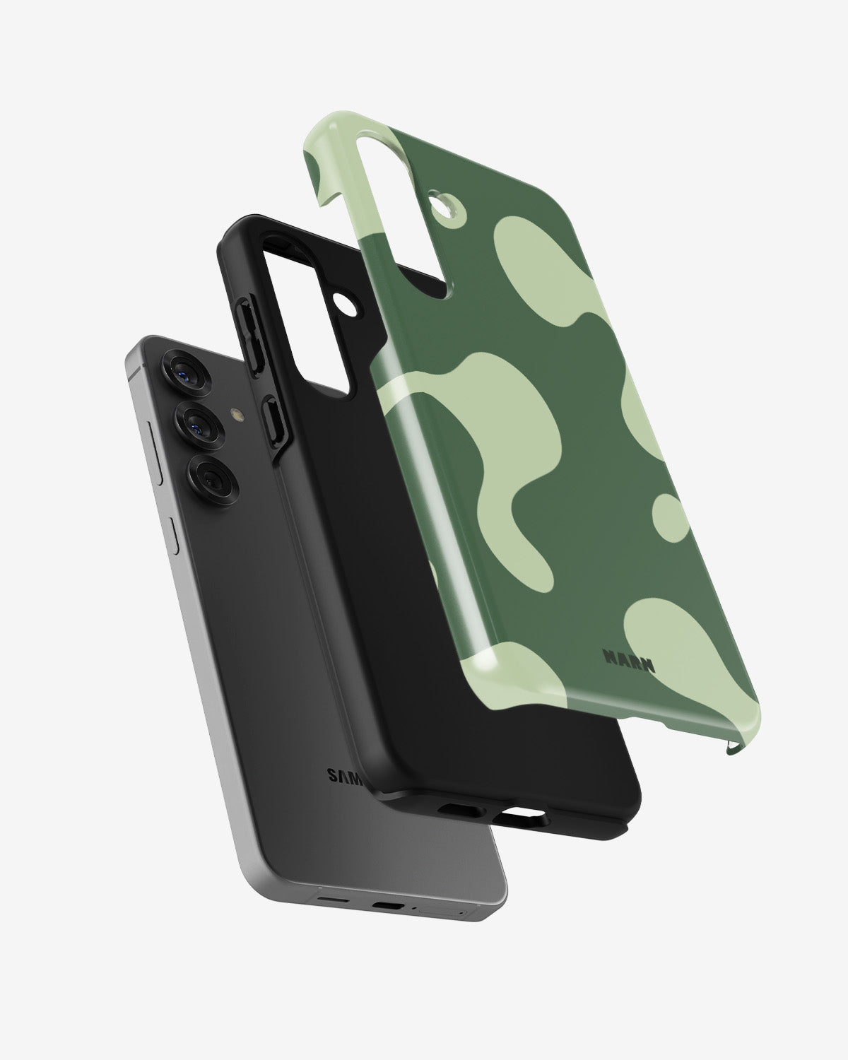 Samsung Galaxy A36 Tough Case – Green Blend - View 2