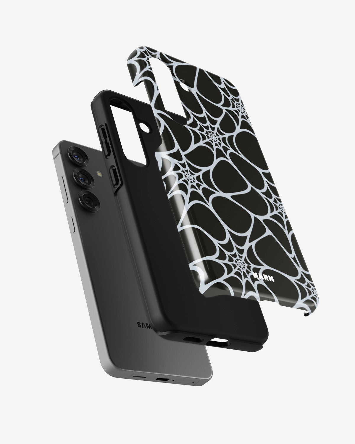 Samsung Galaxy A36 Tough Case – Spiderweb - View 2