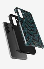Samsung Galaxy A36 Tough Case – Midnight Bats - View 2