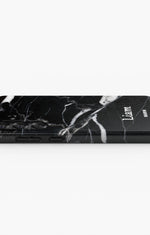 Samsung Galaxy A36 Tough Case – Custom - Black Marble - View 3