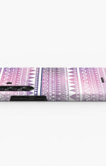 Samsung Galaxy A36 Tough Case – Purple Aztec - View 3