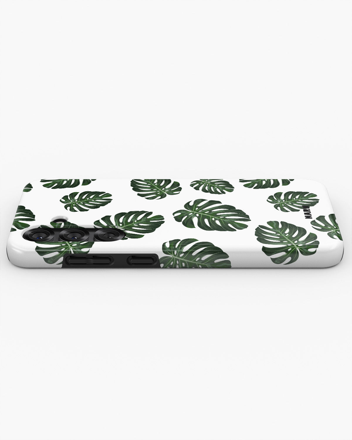 Samsung Galaxy A36 Tough Case – Monstera Pattern - View 3