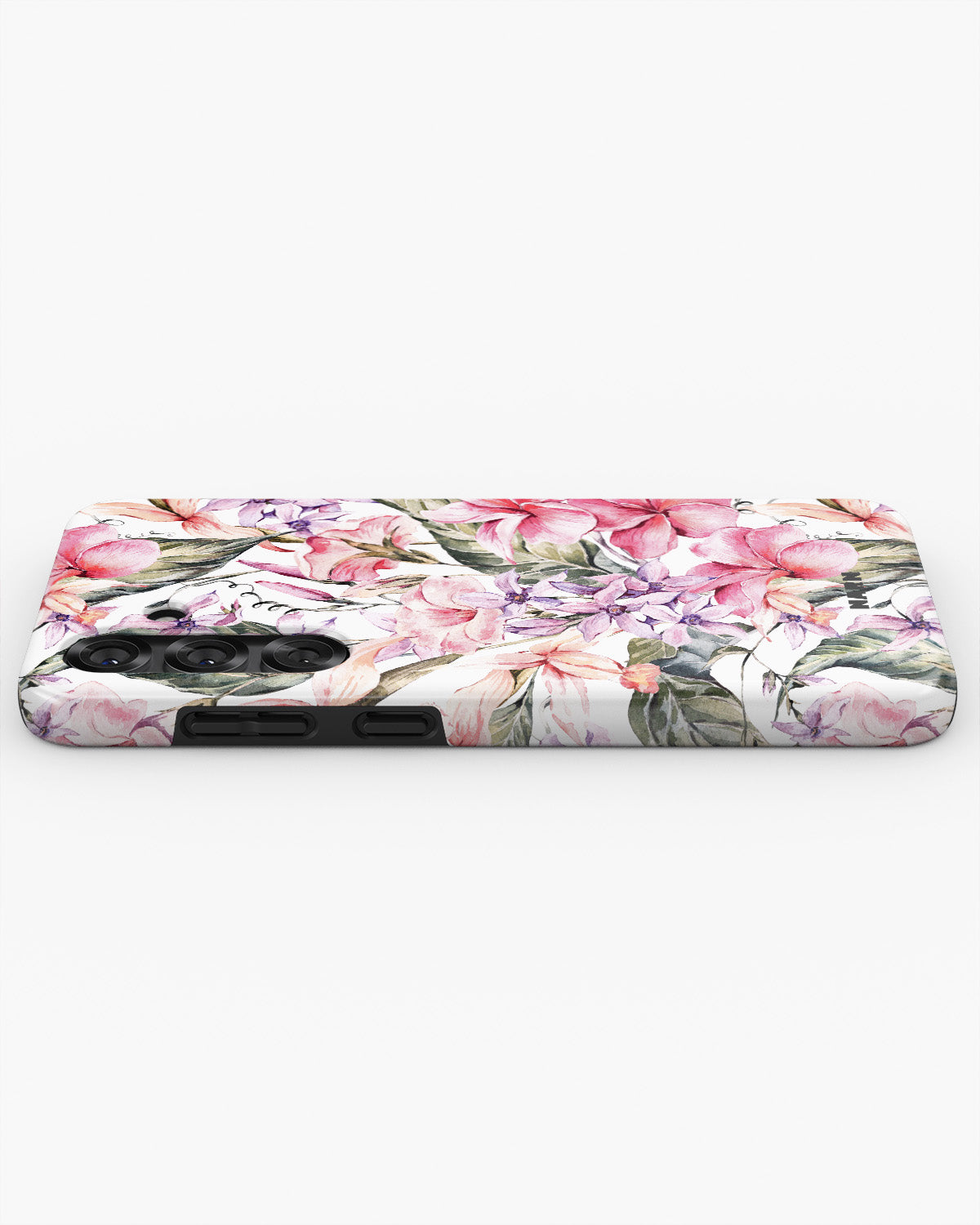 Samsung Galaxy A36 Tough Case – Watercolor Flowers - View 3