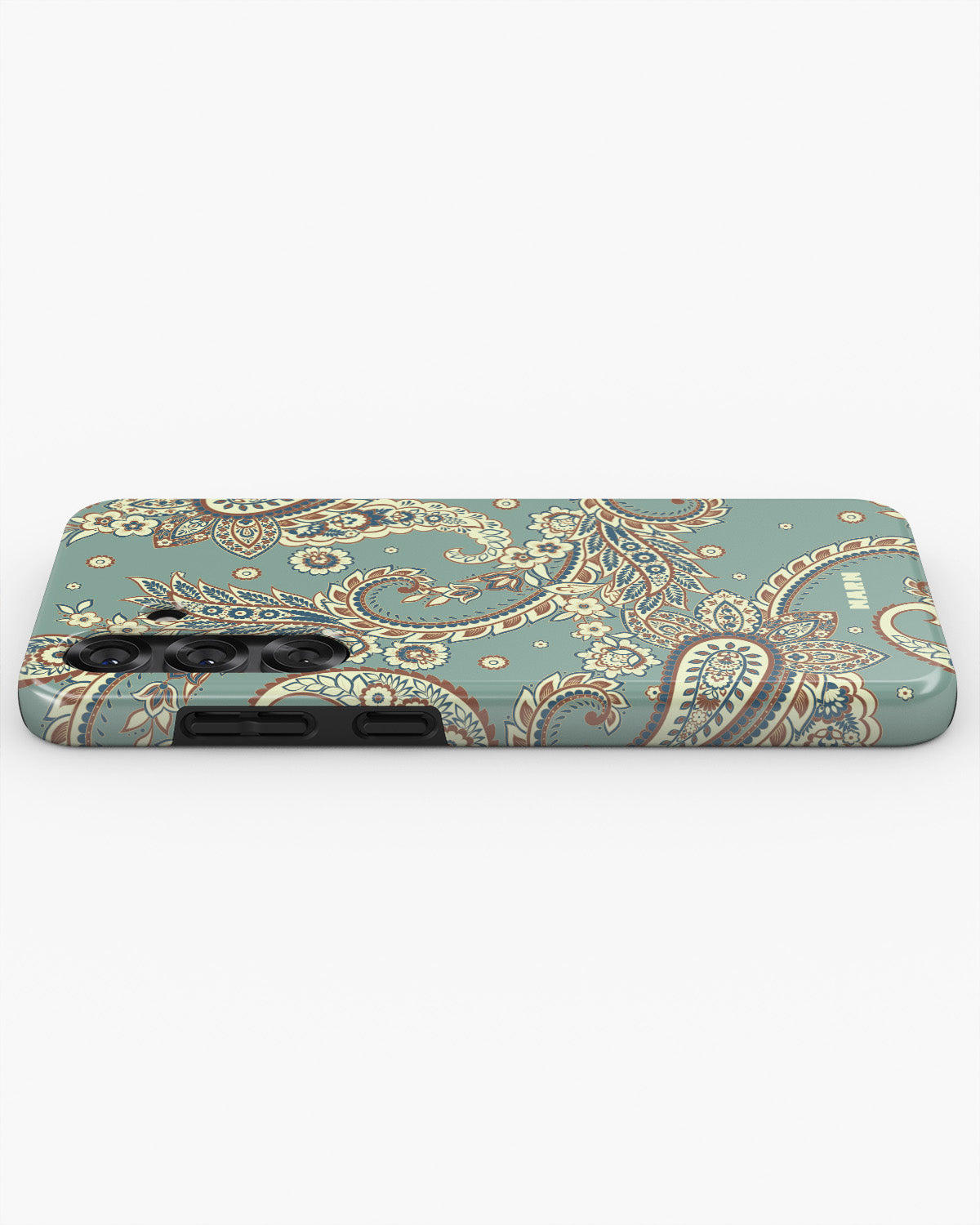 Samsung Galaxy A36 Tough Case – Paisley Green - View 3
