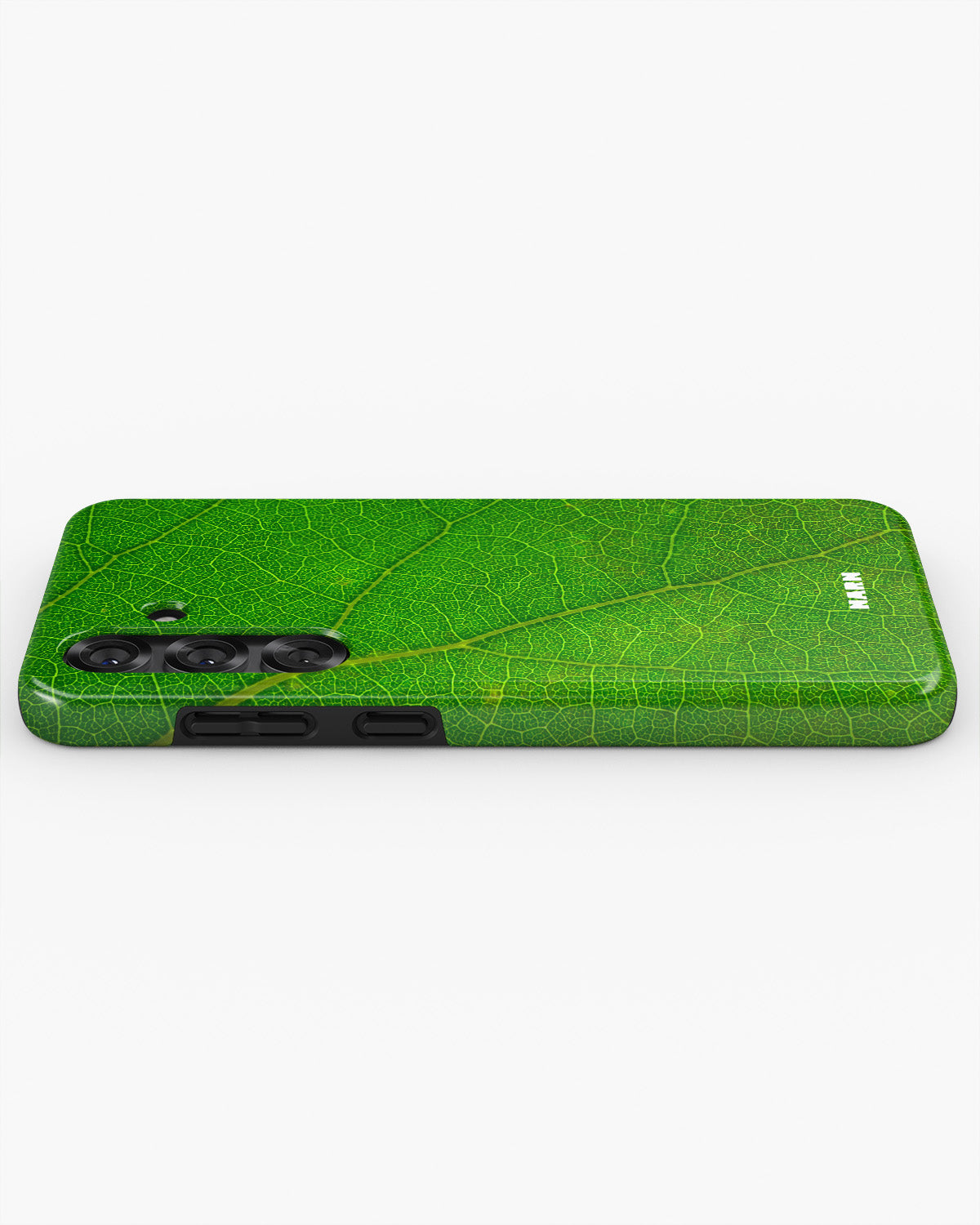 Samsung Galaxy A36 Tough Case – Green Leafy - View 3