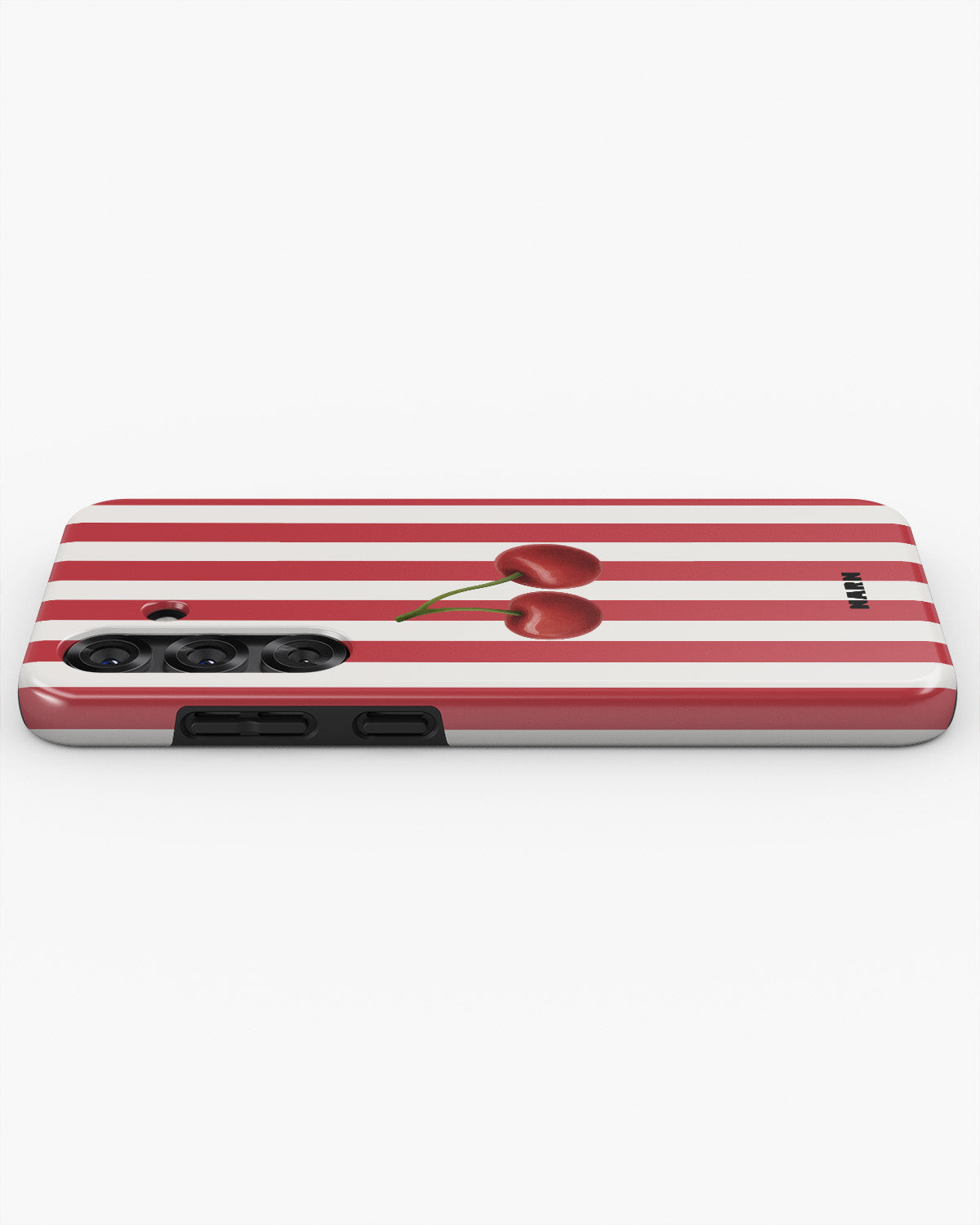 Samsung Galaxy A36 Tough Case – Cherry Stripes - View 3